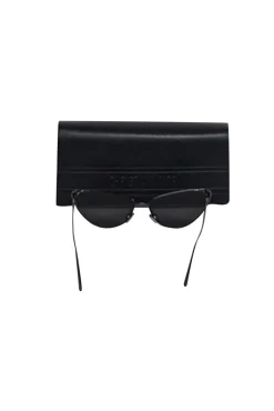Christian Dior - Black Metal Cat Eye Sunglasses