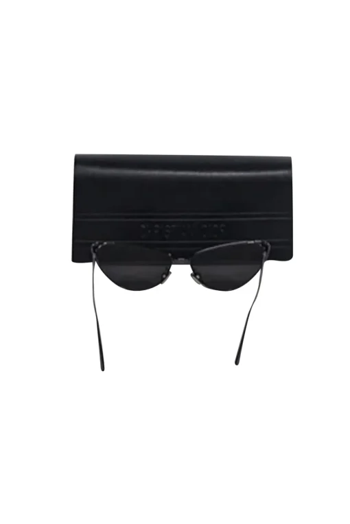 Christian Dior - Black Metal Cat Eye Sunglasses