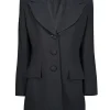 Christian Dior - Black Three Button Blazer Sz 10