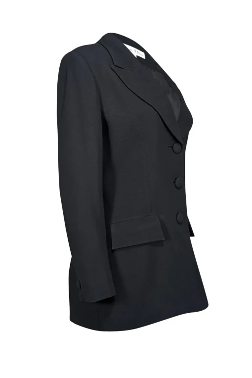 Christian Dior - Black Three Button Blazer Sz 10