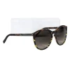 Christian Dior - Brown Tortoise Round Frame Sunglasses