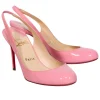 Christian Louboutin - Pink Patent Sling Back Pump Sz 6.5