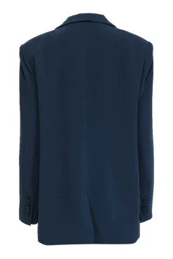 Cinq a Sept - Peacock Blue Ruffled 