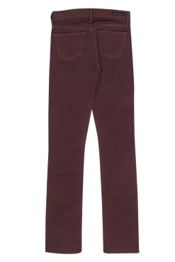 Citizens of Humanity - Burgundy Straight Leg Low Rise "Ava" Jeans Sz 25