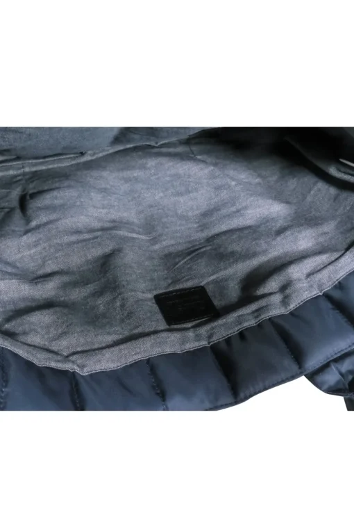 Clare V. - Navy Quilted Puffer "Trapezienne" Tote