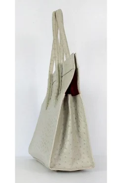 Cleo & Patek - Cream Textured Tote Bag