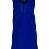 C/MEO Collective - Cobalt Blue Cutout Neckline Cocktail Dress Sz XS