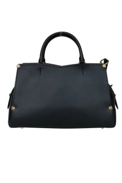 Coach - Black Leather Convertible Structured 