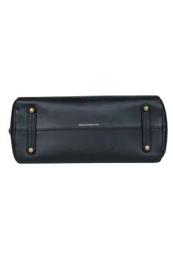 Coach - Black Leather Convertible Structured 
