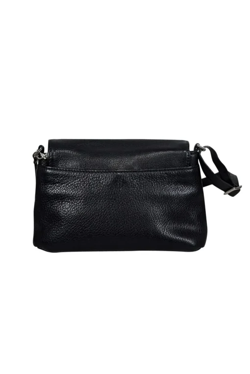 Coach - Black Pebbled Leather Vintage Shoulder Bag
