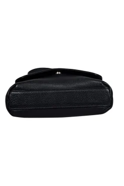 Coach - Black Pebbled Leather Vintage Shoulder Bag
