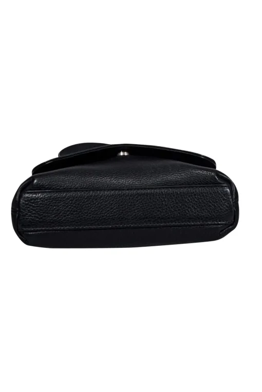 Coach - Black Pebbled Leather Vintage Shoulder Bag