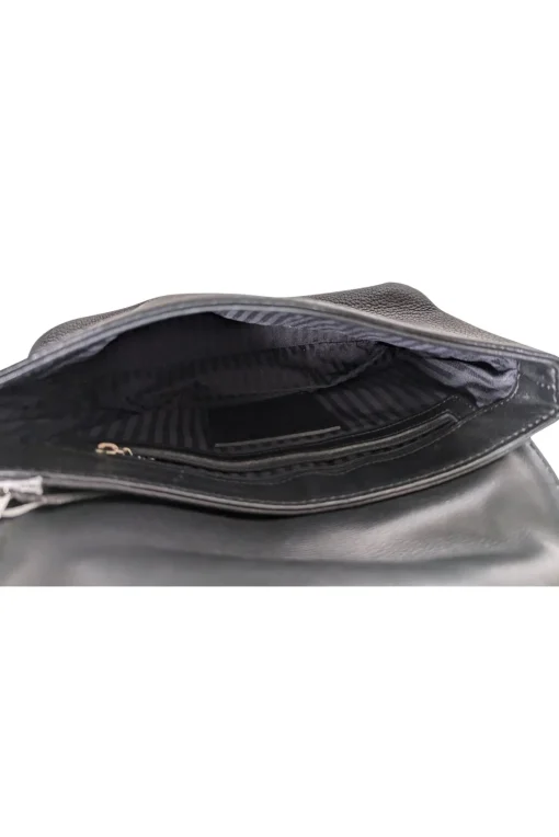 Coach - Black Pebbled Leather Vintage Shoulder Bag