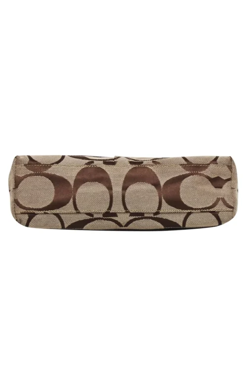 Coach - Brown Monogram Canvas Handbag