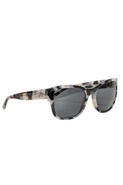 Coach - Grey & Brown Translucent "Cookies & Cream" Tortoise Sunglasses
