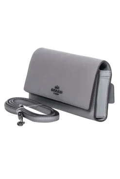 Coach - Grey Slim Crossbody Bag
