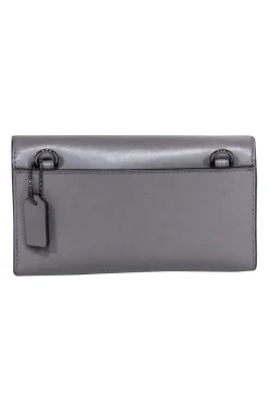 Coach - Grey Slim Crossbody Bag
