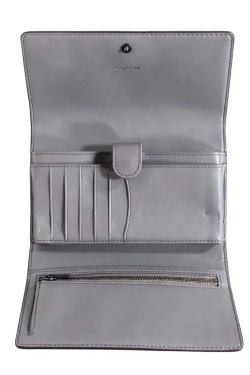 Coach - Grey Slim Crossbody Bag