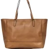 Coach - Tan Saffiano Leather Tote Bag