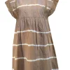 Corey Lynn Calter - Moss Brown Cotton Tunic Dress Sz S