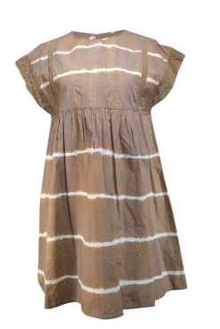 Corey Lynn Calter - Moss Brown Cotton Tunic Dress Sz S