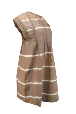 Corey Lynn Calter - Moss Brown Cotton Tunic Dress Sz S