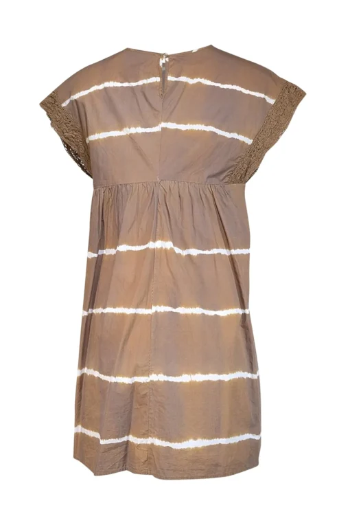 Corey Lynn Calter - Moss Brown Cotton Tunic Dress Sz S