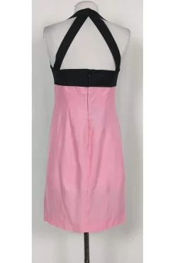 Costume National - Black & Pink Fitted Dress Sz 6