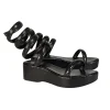 Cult Gaia - Black "Gabi" Platform Sandal Sz 10