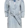 Current/Elliott - Light Wash Denim Dress with Belt Sz 1