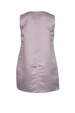 Cynthia Rowley - Pink Bow Front Print Sleeveless Dress Sz M
