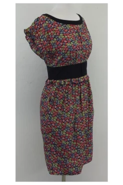 Cynthia Steffe - Mini Floral Short Sleeve Dress Sz 2