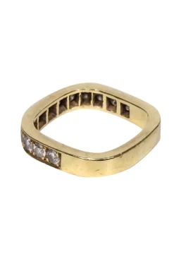 Daven - 18k Gold Rectangular Ring Sz 5