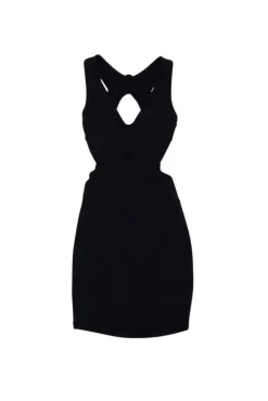 David Lerner - Black Bodycon Dress Sz XS