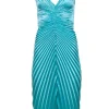 Delfi - Mint Pleated Midi Dress Sz XS