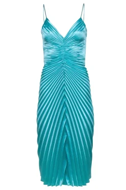 Delfi - Mint Pleated Midi Dress Sz XS