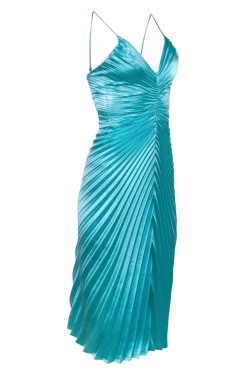 Delfi - Mint Pleated Midi Dress Sz XS