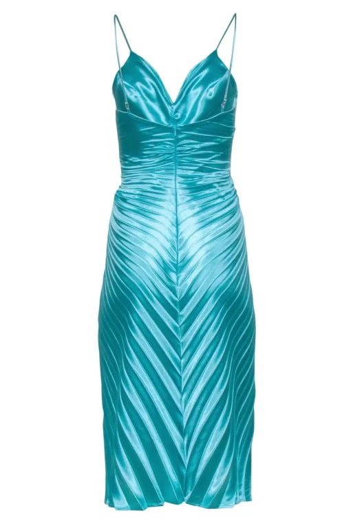 Delfi - Mint Pleated Midi Dress Sz XS