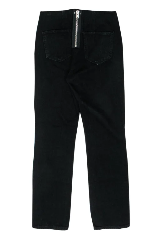 Denim x Alexander Wang - Black Straight Leg Jeans Sz 25