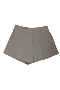 Derek Lam - Almond Beige Linen Blend Shorts Sz 4
