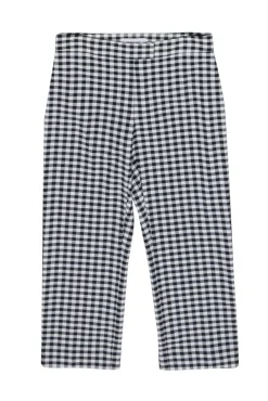 Derek Lam - Black & White Gingham Paints Sz 6