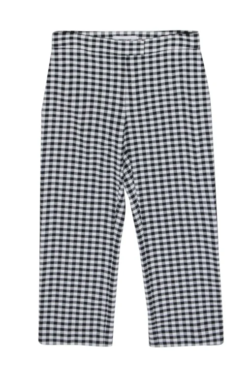 Derek Lam - Black & White Gingham Paints Sz 6