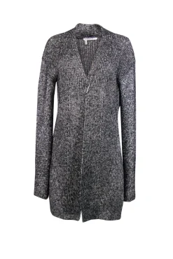 Derek Lam 10 Crosby - Black & White Safety Pin Cardigan Sz S
