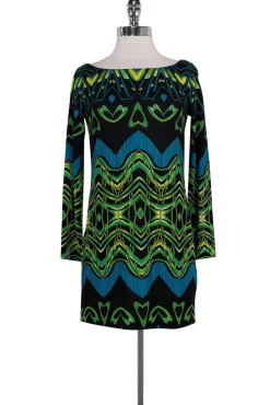 Diane von Furstenberg - Abstract Print Dress Sz 0