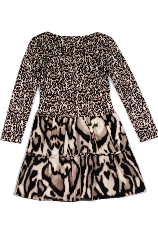 Diane von Furstenberg - Animal Print Fit & Flare Dress Sz 0