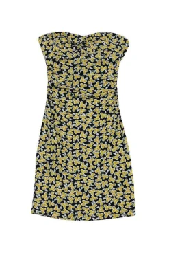 Diane von Furstenberg - Black & Yellow Dress Sz XS