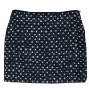 Diane von Furstenberg - Navy Lace Beaded Mini Skirt Sz 0