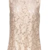 Diane von Furstenberg - Nude Sheer Floral Lace "Madalena" Tank Sz M