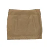 Diane von Furstenberg - Tan & Gold Miniskirt Sz 6