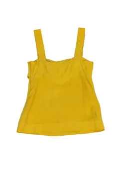 Diane von Furstenberg - Yellow Square Neck Tank Sz 0